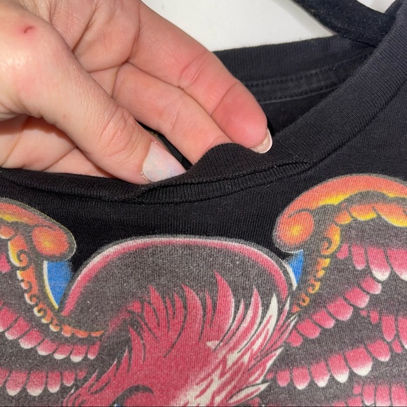 CHRISTIAN AUDIGIER Black Graphic T-Shirt XXL - Picture 7 of 8